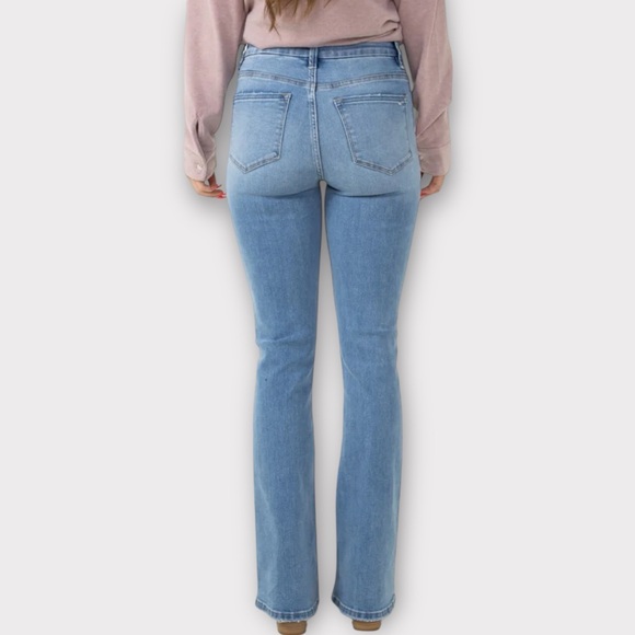 Mica High Rise Boot Cut Jeans 32 Western Retro Boho Flare Bootcut MDP-B167M - Picture 2 of 11